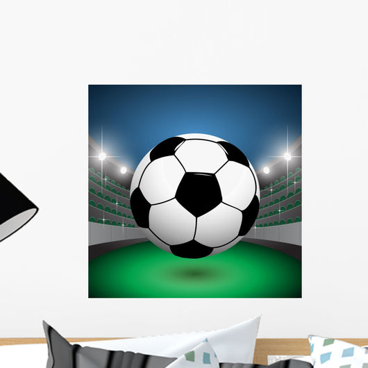 Fussballfeld Wall Mural