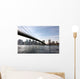 brooklyn bridge with manhatten in background, nyc Wall Mural