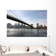 brooklyn bridge with manhatten in background, nyc Wall Mural