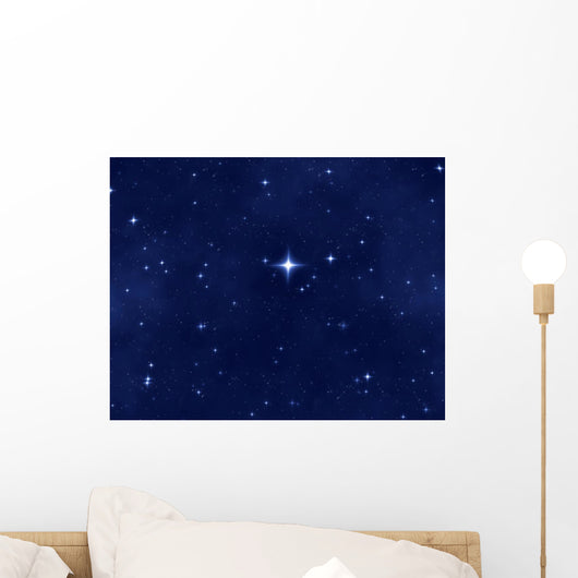 christmas star Wall Mural