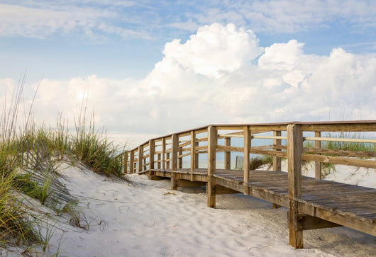 Boardwalk Beach Sand Dunes