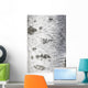 Birch Bark Texture Wall Mural