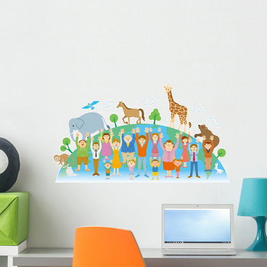 動物ä¿è· Wall Decal