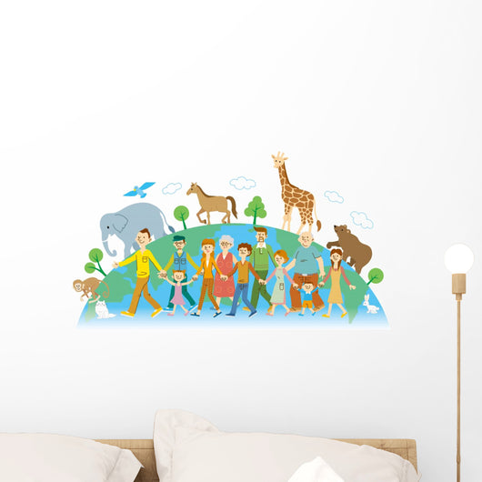 動物ä¿è· Wall Decal