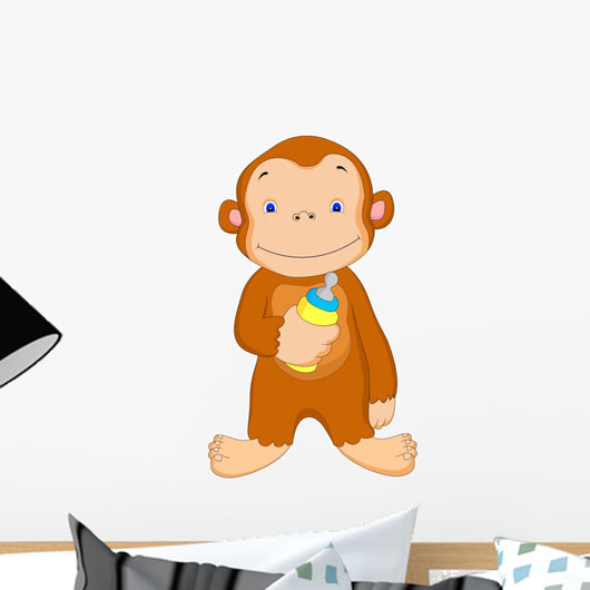 Cute Baby Monkey with