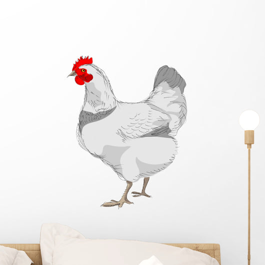 hen Wall Decal