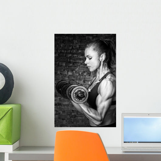 Strong Woman Wall Mural