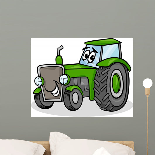 Tractor Character Illustration
