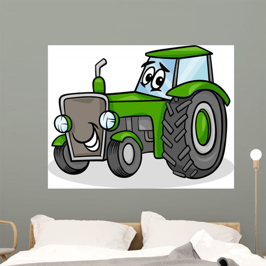 Tractor Character Illustration