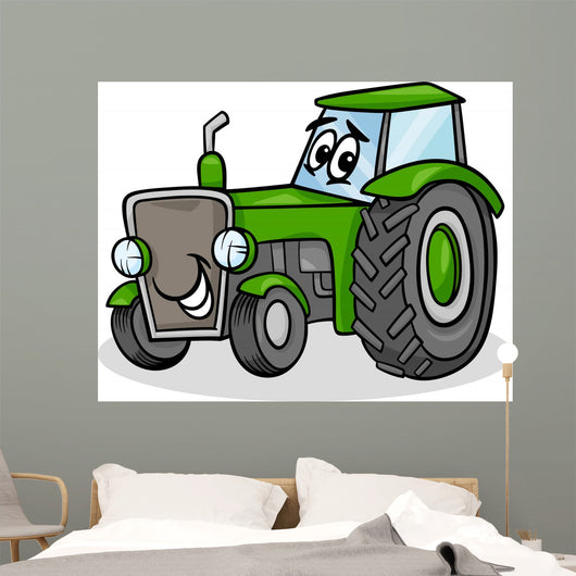 Tractor Character Illustration