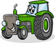 Tractor Character Illustration