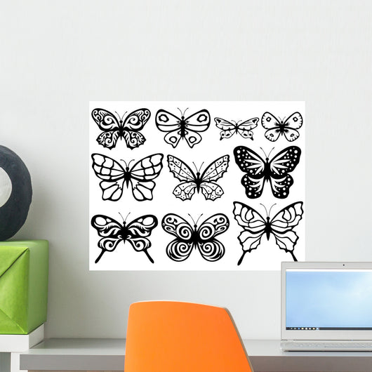 Butterflies Wall Mural