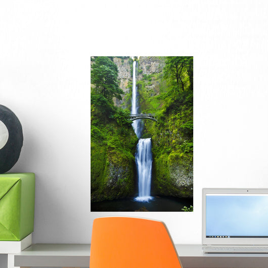 Multnomah Falls Columbia River Wall Mural