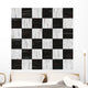 Old Diner Checkerboard Linoleum - Seamless Texture Wall Mural