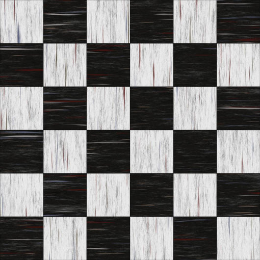 Old Diner Checkerboard Linoleum - Seamless Texture Wall Mural