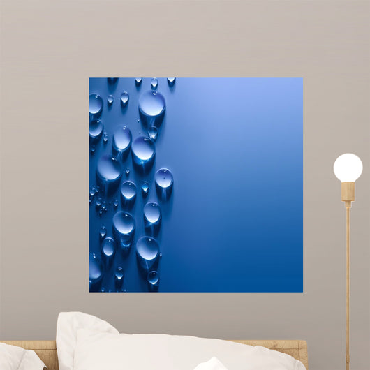 Abstract Water Drops with