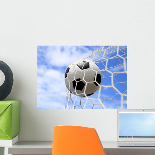 Soccer Ball Net Blue