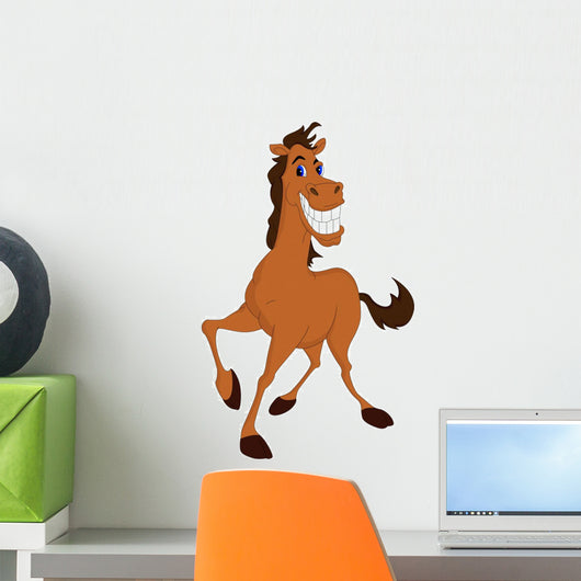 Funny Horse Cartoon