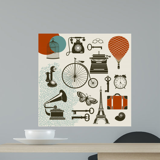 Ephemera Set Vintage Design