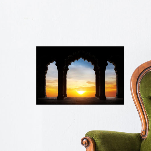 Arch Silhouette Sunset