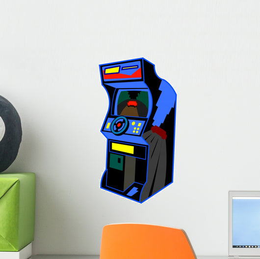 Retro Arcade Video Game Wall Decal