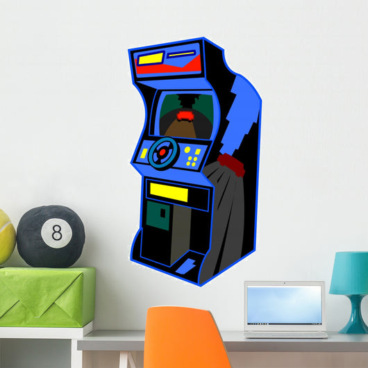 Retro Arcade Video Game Wall Decal