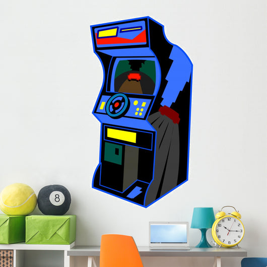 Retro Arcade Video Game Wall Decal