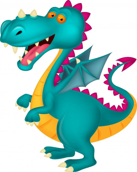Dragon Cartoon Wall Decal