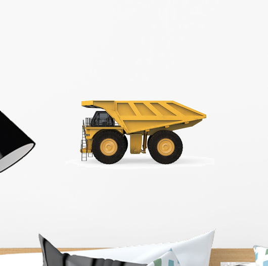 Yellow Mining Truck