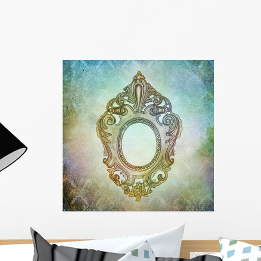 Vintage Shabby Chic with Wall Mural