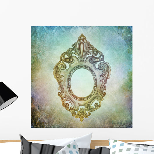 Vintage Shabby Chic with Wall Mural