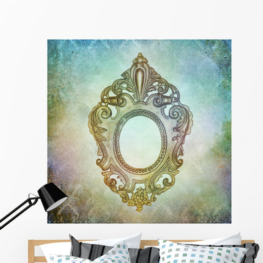 Vintage Shabby Chic with Wall Mural