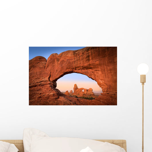 Turret Arch Trough North Window Wall Mural