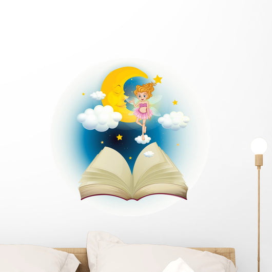 Open Book with Cute