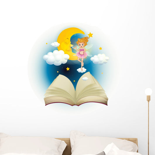 Open Book with Cute