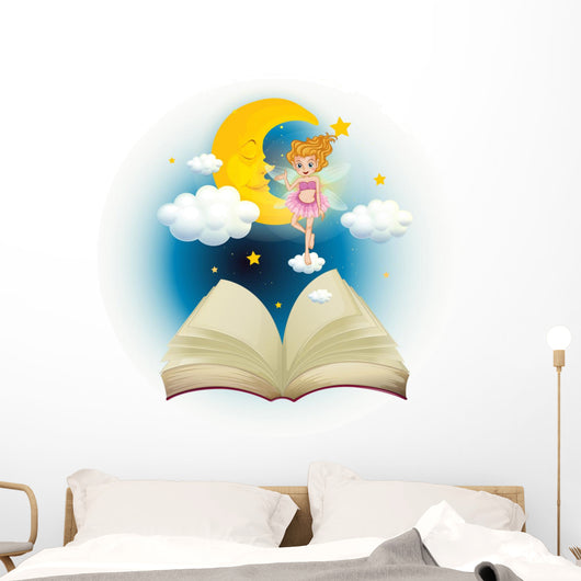 Open Book with Cute