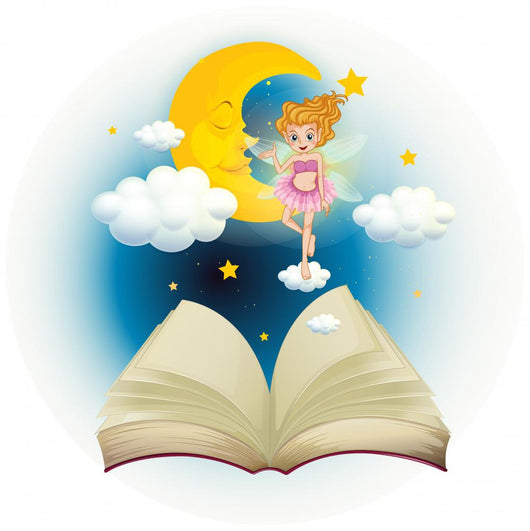 Open Book with Cute