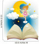 Open Book with Cute