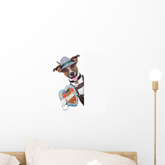 oktoberfest dog Wall Decal