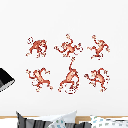 monkeys Wall Decal
