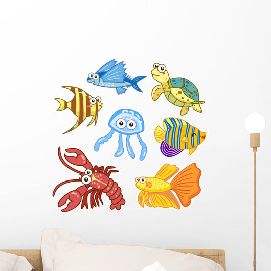 Sea Animals Set with