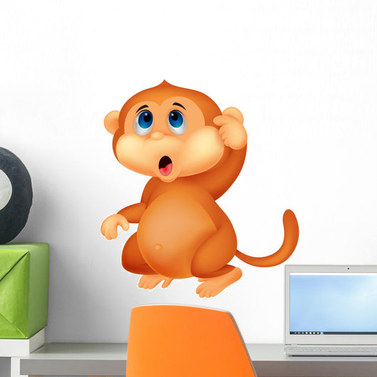Cute Monkey Thinking
