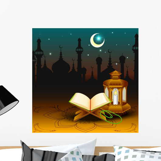 Vector Illustration Quran Eid