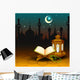Vector Illustration Quran Eid