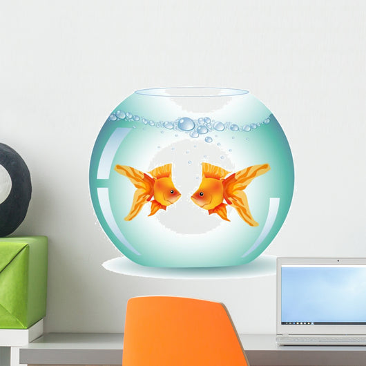 Goldfish bowl Wall Decal