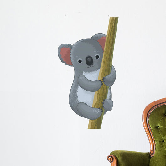 koala cartoon character Wall Decal