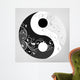 Yin Yang Symbol Wall Decal