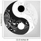 Yin Yang Symbol Wall Decal