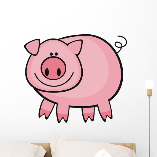 little piggy Wall Decal