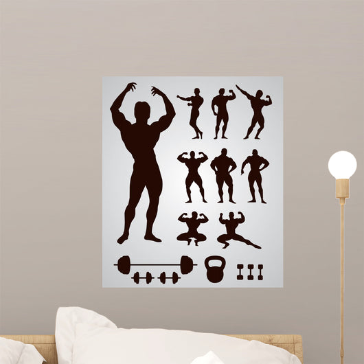 Body Building Gym Vector